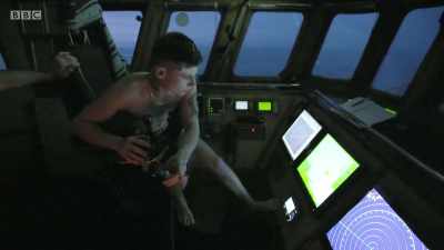 Alan is below, sleeping. - Cornwall: This Fishing Life