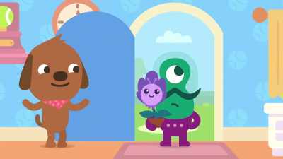 Alan, you came to my house. - Sago Mini Friends