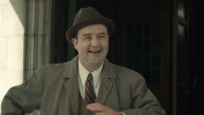 Alan put him in the book without
so much as a "by your leave" - - Magpie Murders