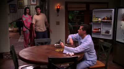 Alan? - What are you doing? - Making a birthday cake. - Two and a Half Men