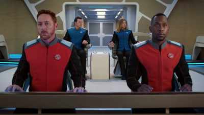 Alara, hail the colony. - The Orville