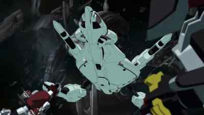 -[alarm beeping]
-[computer]  Oxygen levels-- 5% - Voltron: Legendary Defender