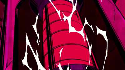 (alarm beeping,
electricity buzzing) - Marvel's Moon Girl and Devil Dinosaur