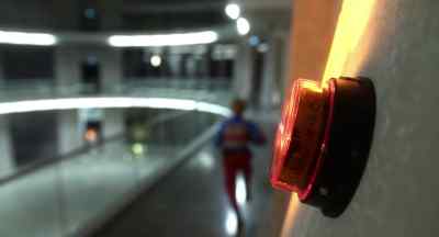 - [alarm blaring]
- Attention, personnel. - Henry Danger: The Movie