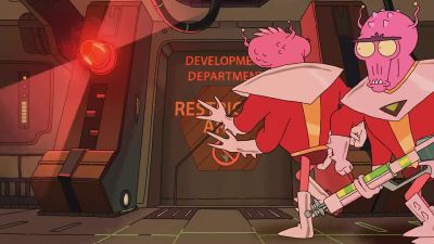 [ alarm blaring ] - Rick and Morty