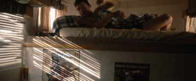 (alarm blaring) - Roped
