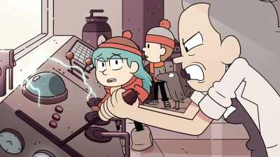 [alarm blaring] - Hilda