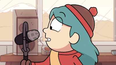 [alarm blaring] - Hilda