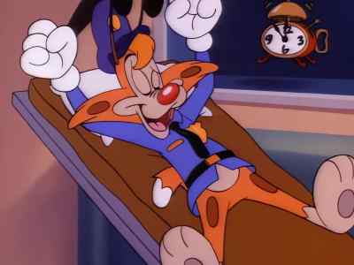[alarm blaring] - Bonkers