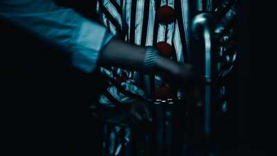 (alarm buzzes) - Scissors