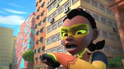 -[alarm buzzing]
-[groans] - Supa Team 4