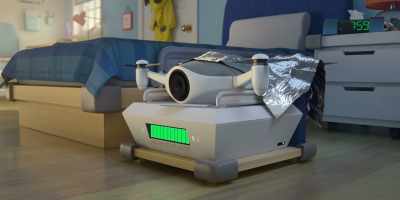 [alarm clock beeping] - Leo