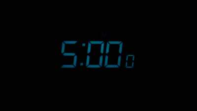 (alarm clock beeping) - One Strange Rock