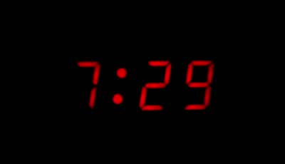 ALARM CLOCK BUZZES - Doctor Who