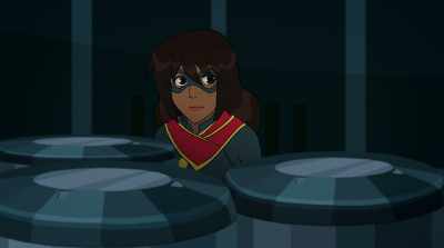 -(ALARM CONTINUES BLARING)
-(BOTH SIGH) - Marvel Rising: Secret Warriors