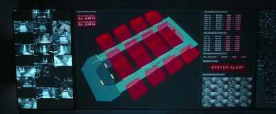 Alarm, detainee block. - Black Site