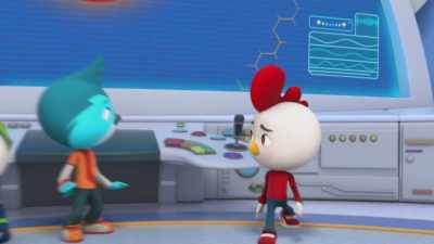 [alarm goes off] - Top Wing