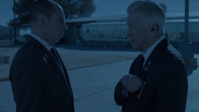Albert, your reaction
in prison to Cooper, - Twin Peaks
