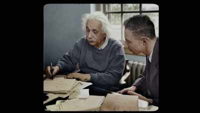 Albert says, "But, Robert,
you are Mr. Atomic. - To End All War: Oppenheimer & the Atomic Bomb