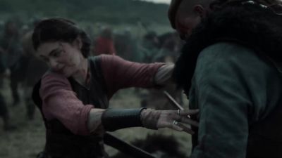 [Aldhelm yells] - The Last Kingdom