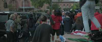 Alex Jones.
He's under subpoena to be here. - The Truth vs. Alex Jones