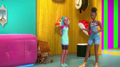 Alex said we have to have a new
background ready today. - Barbie: A Touch of Magic