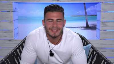Alex was the big guy
that got picked - Love Island