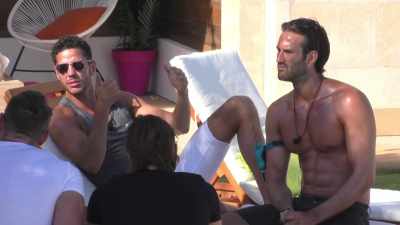 ALEX: Who do you think's
got the easiest in, - Love Island