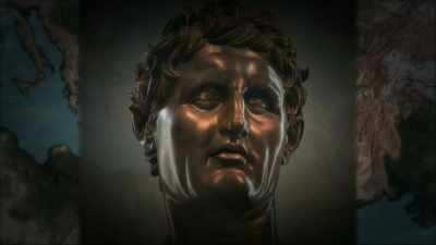Alexander the great,
in the fourth century BC, - Creating Christ