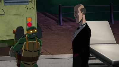 Alfred, I'm very sorry
about before. - Batman vs Teenage Mutant Ninja Turtles