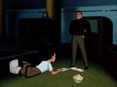 Alfred tells me
you failed a civics test. - The New Batman Adventures