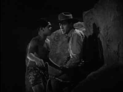 Alipang sending juramentado
to kill Hartley. - The Real Glory