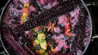 ALISA: Chicha Morada
is a cold and refreshing drink - Searching for Soul Food