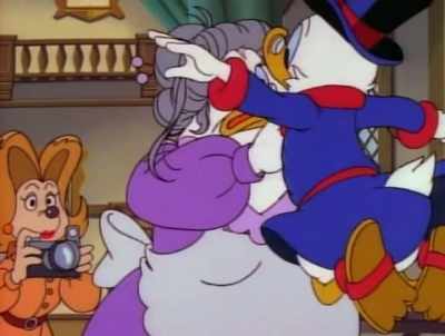 -[all] Aah!
-[whimpering] - DuckTales