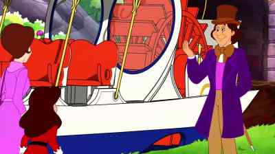 All aboard. - Tom and Jerry: Willy Wonka and the Chocolate Factory