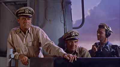 All ahead two thirds.
Ease your rudder. - Operation Petticoat