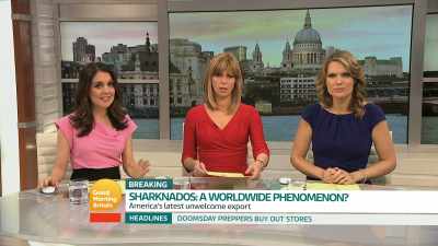 All are advised to watch out for storms. - Sharknado 5: Global Swarming