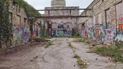 All this area right here. - Mysteries of the Abandoned