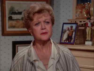 All better? Oh, much better. - Murder, She Wrote