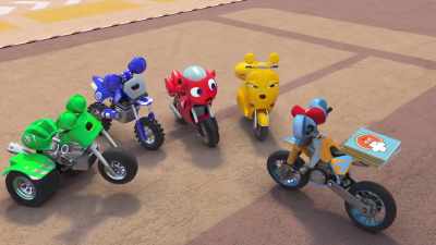 (all): Bike buddies,
and Blip, go! - Ricky Zoom