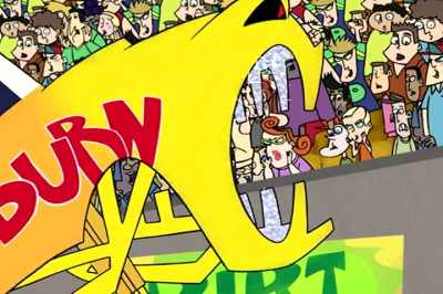 - ALL: Boo!
- (ROARS) - Johnny Test
