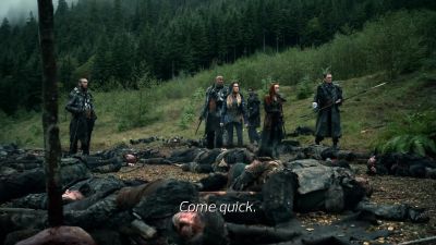 All bullet wounds. - The 100
