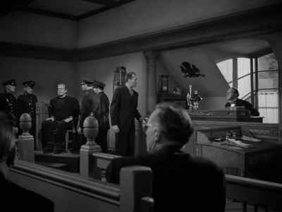 All this can serve no purpose, Your Honour.
Dr. Frankenstein is here. - The Ghost of Frankenstein