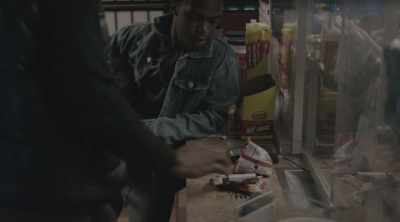 -All this candy, man.
-It's a long ride. - Terror Lake Drive