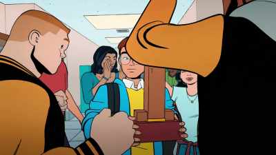 [all chanting] Peter! Peter!
Peter! Peter! Peter! - Your Friendly Neighborhood Spider-Man