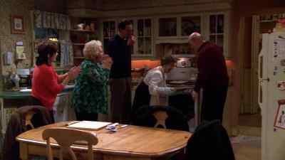 [all chatting excitedly] - Everybody Loves Raymond