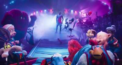 -[all cheering]
-[hip-hop music continues] - Space Jam: A New Legacy