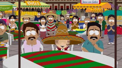 [All cheering] - South Park