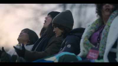 [all cheering] - The Girls on the Bus