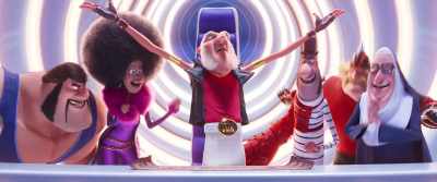 [all cheering] - Minions: The Rise of Gru